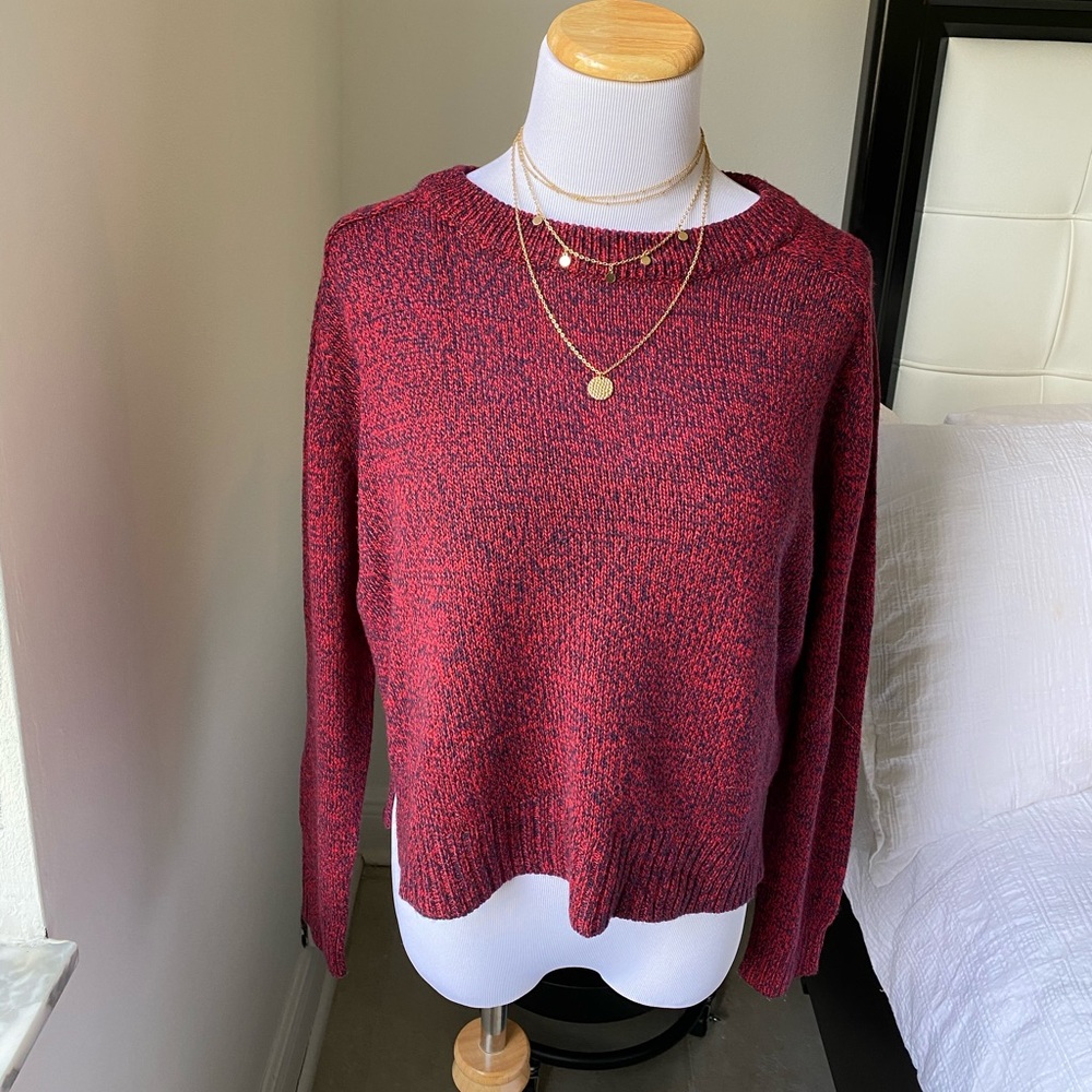 Dark Red Sweater